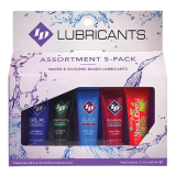 ID JUICY LUBE - SURTIDO 5X LUBRICANTE TUBE PACK 12 ML