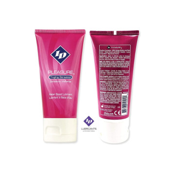 ID PLEASURE - WATER BASED LUBRICANT TINGING SENSATION TRAVEL TUBE 60…