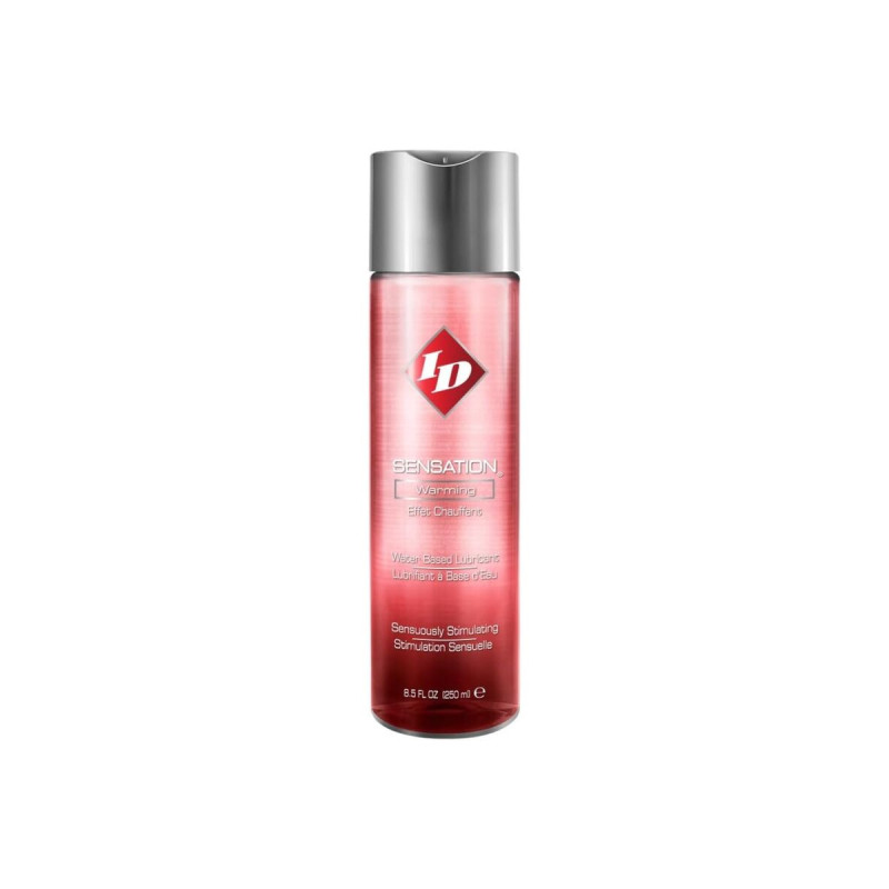 ID SENSATION - LUBRIFIANT BASE D'EAU EFFET CHALEUR 250 ML - Effet the…
