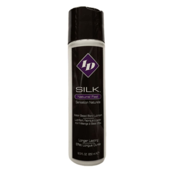 ID SILK - LUBRICANTE BASE AGUA Y SILICONA NATURAL FEEL 250 ML