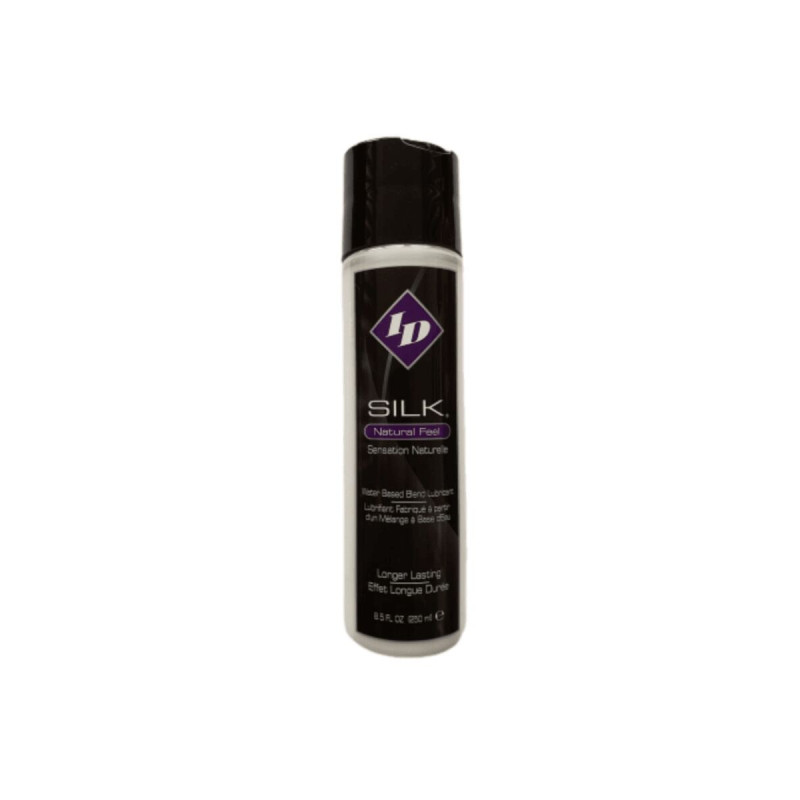 ID SILK - LUBRIFICANTE NATURALE A BASE DI ACQUA E SILICONE 250 ML - S…