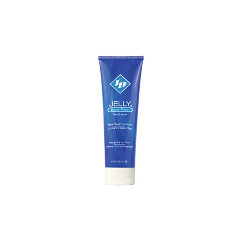 ID JELLY - WATER BASED LUBRICANT EXTRA THICK TRAVEL TUBE 120 ML - Wat…