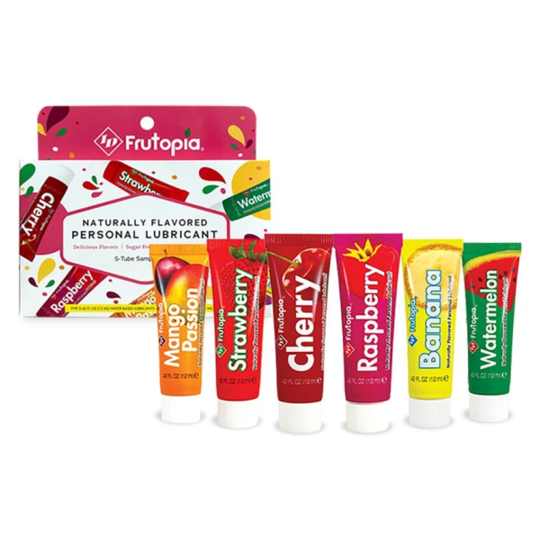 ID FRUTOPIA - LUBRICANTE SURTIDO 5 PACK 12 ML