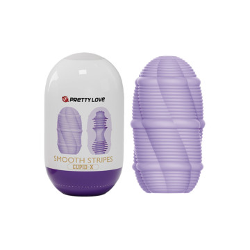 Pretty Love - Huevo Masturbador Smooth Stripes Cupid | Vybes.it