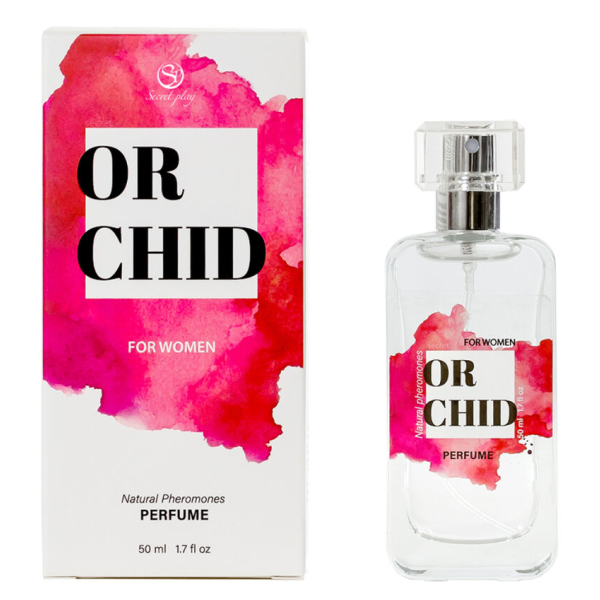 SECRETPLAY - SPRAY PARFUM AUX PHÉROMONES NATURELLES D'ORCHIDÉE 50 ML
