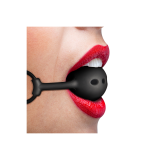 Fetish Submissive Bondage - Bâillon À Boule En Silicone Respirant |