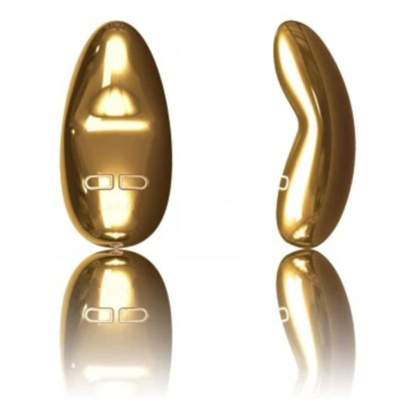 LELO - YVA MASTURBADOR CON VIBRACIÓN DE ORO
