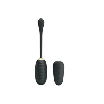 Pretty Love - Doreen Huevo Vibrador De Lujo Recargable Negro