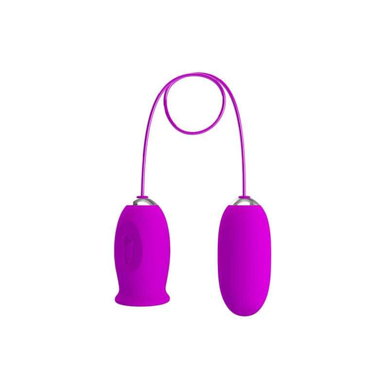 Pretty Love - Daisy Huevo Dual Vibrador Recargable Morado | Vybes.it