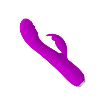 Pretty Love - Rachel Vibrador Recargable Con Succionador Morado |