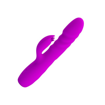 Pretty Love - Melanie Vibrador Conejo Recargable Morado | Vybes.it