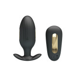 Pretty Love - Kelly Plug Anal Vibrador Recargable Negro | Vybes.it