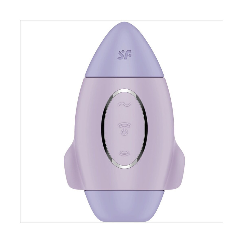 Satisfyer - Mission Control Lila Vibrador Pequeño De Doble Impulso