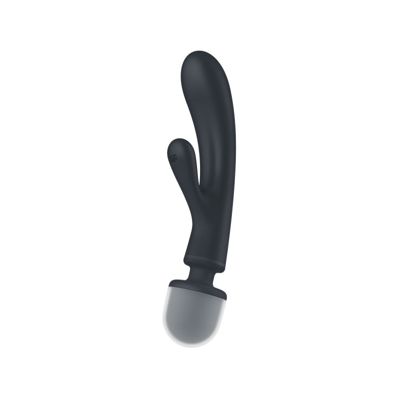 Satisfyer - Triple Lover Masajeador Vibrador Rabbit Gris | Vybes.it