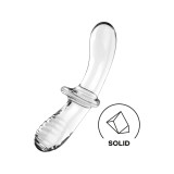 Satisfyer - Double Crystal Dildo Transparente | Vybes.it