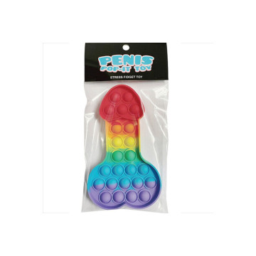 KHEPER GAMES - GIOCATTOLO ANTISTRESS PENE POP-IT MULTICOLORE - Giochi…