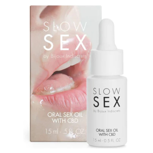 BIJOUX INDISCRETS - SLOW SEX ORALSEXÃL MIT CBD 15 ML