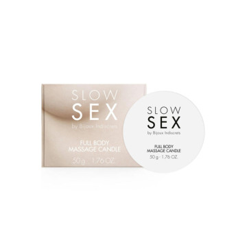 BIJOUX - SLOW SEX BODY MASSAGE CANDLE 50 G - BIJOUX SLOW SEX - Massag…
