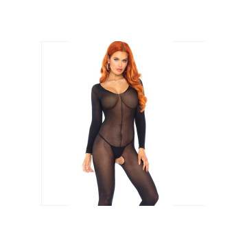 LEG AVENUE - BODYSTOCKING LANGARM SCHWARZ - LEG AVENUE BODYSTOCKINGS