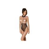 PASSION - CORPS OUVERT TRISHA NOIR S/M - PASSION WOMAN CHEMISE - /pro…