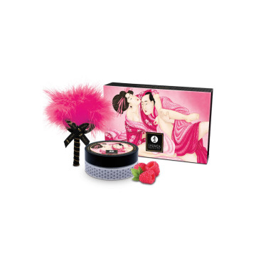 Shunga - Kit Polvos De Masaje Comestible Frambuesa | Vybes.it