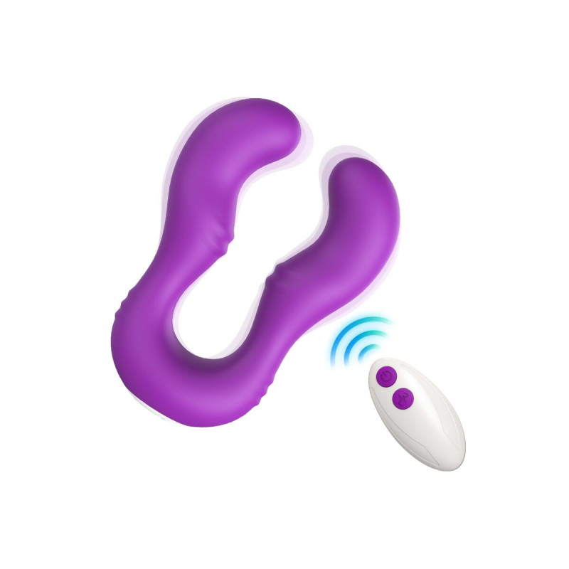 Armony - Vibrateur Seraph Double Télécommande Violet | Vybes.it