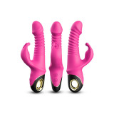 Armony - Zing Dildo Vibrador Rabbit Fucsia | Vybes.it