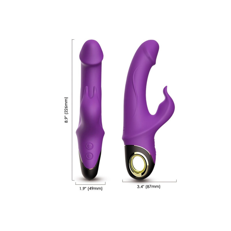 Armony - Meteror Dildo Vibrador Rabbit Violeta | Vybes.it