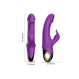 Armony - Meteror Dildo Vibrador Rabbit Violeta | Vybes.it