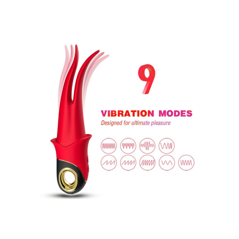 Armony - Shadow Vibrador Pinza Rojo | Vybes.it