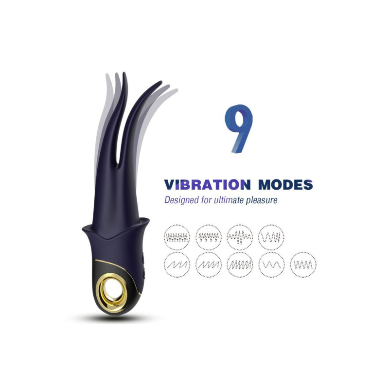 Armony - Shadow Vibrador Pinza Azul Oscuro | Vybes.it