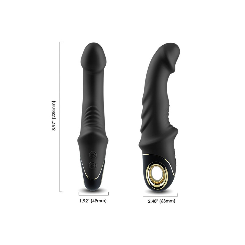 Armony - Joyblade Dildo Vibrador Rotador Negro | Vybes.it