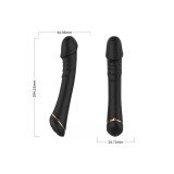 Armony - Dildo Vibrador Silicona Negro | Vybes.it