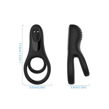 Armony - Doble Anillo Vibrador Negro | Vybes.it