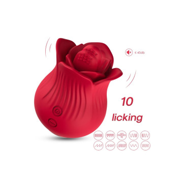 Armony - Rosa Vibrador & Estimulador Rojo | Vybes.it