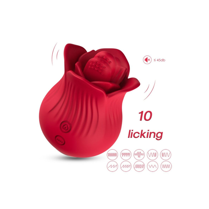 Armony - Rosa Vibrador & Estimulador Rojo | Vybes.it