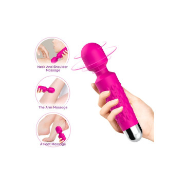 Armony - Masseur & Vibrateur Postman Tête Super Flexible Fuchsia |