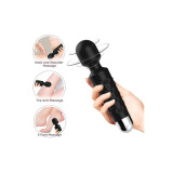 Armony - Masseur Et Vibrateur Postman Tête Super Flexible Noir |