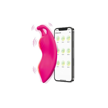Armony - Honeybee Tragbares Höschenvibrator G - Spot Fuchsia