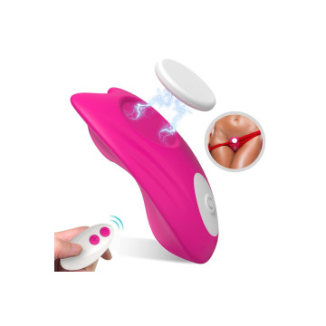 Armony - Butterfly Tragbares Höschen Vibrator Fernbedienung Rosa |