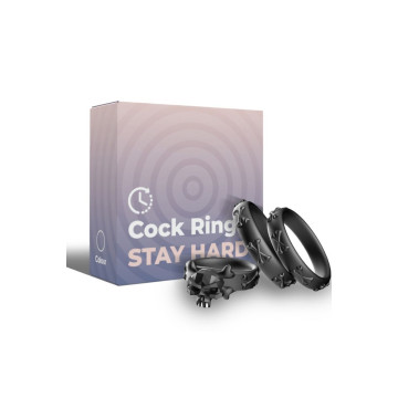 ARMONY - BAGUES CALAVERA SILICONE NOIR - ARMONY FOR HIM - Cockrings s…