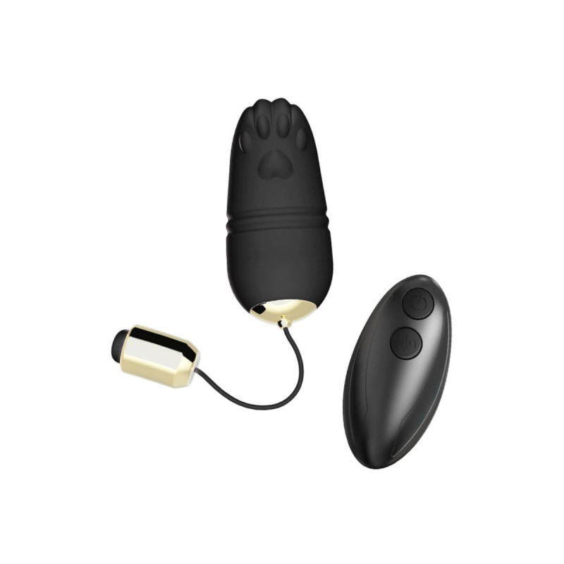 Armony - Kitty Huevo Vibrador Punto G Control Remoto Negro |