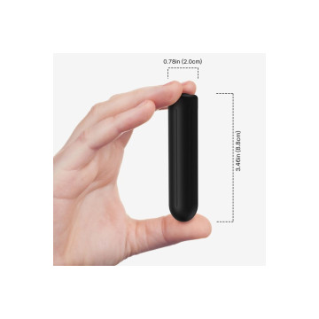 Armony - Bullet Vibrateur Warhead Noir 2 Cm X 8.8 Cm | Vybes.it