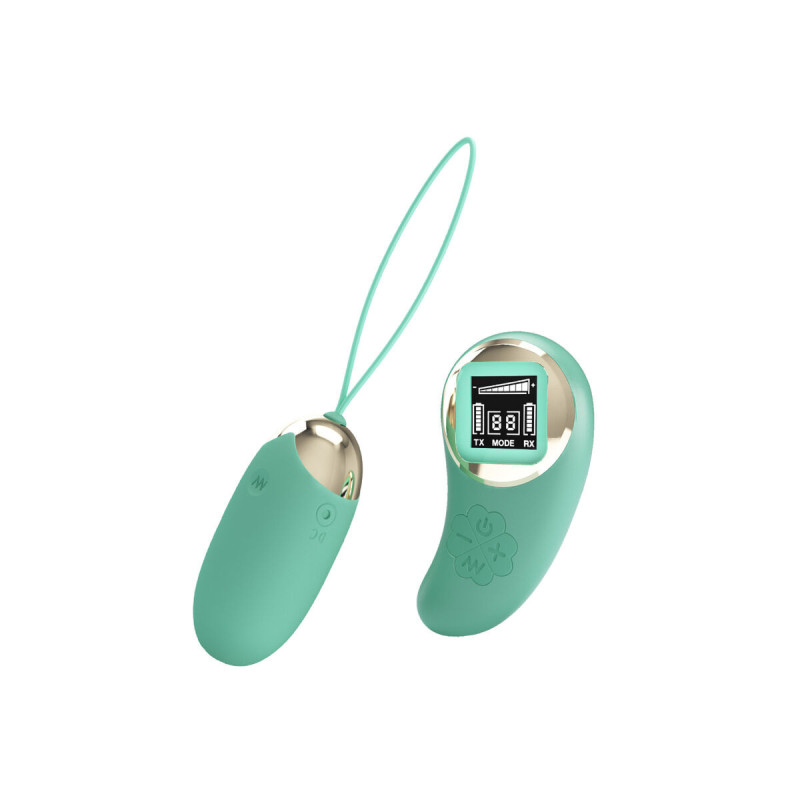 Pretty Love - Mina Huevo Vibrador Control Remoto Verde | Vybes.it