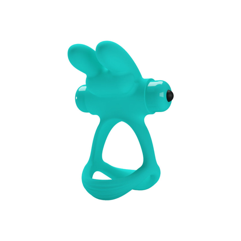 Pretty Love - Dante Anillo Vibrador Rabbit Verde | Vybes.it