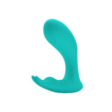 Pretty Love - Télécommande À Vibration Et Pulsation Idabelle Bleu |