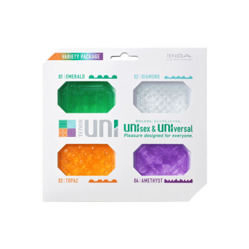 Tenga - Uni Variety Masturbador Dedal Pack 4 Uds | Vybes.it