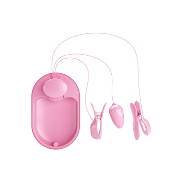 Pretty Love - Boite Surprise Pinces Délectro Stimulation Rose |