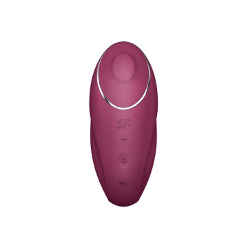 Satisfyer - Tap & Climax 1 Vibrador Lay - On Rojo | Vybes.it