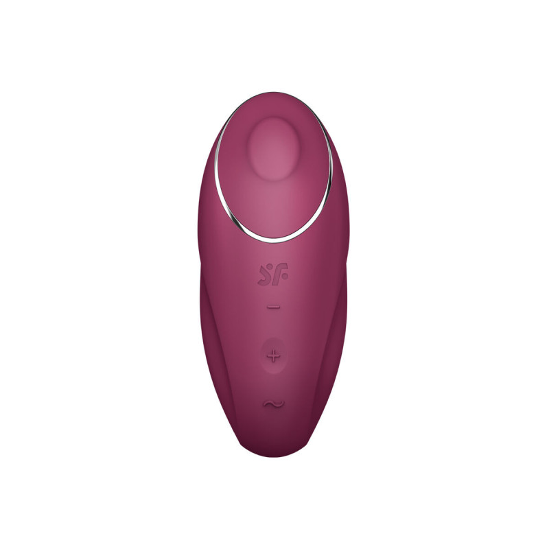 Satisfyer - Tap & Climax 1 Vibrador Lay - On Rojo | Vybes.it